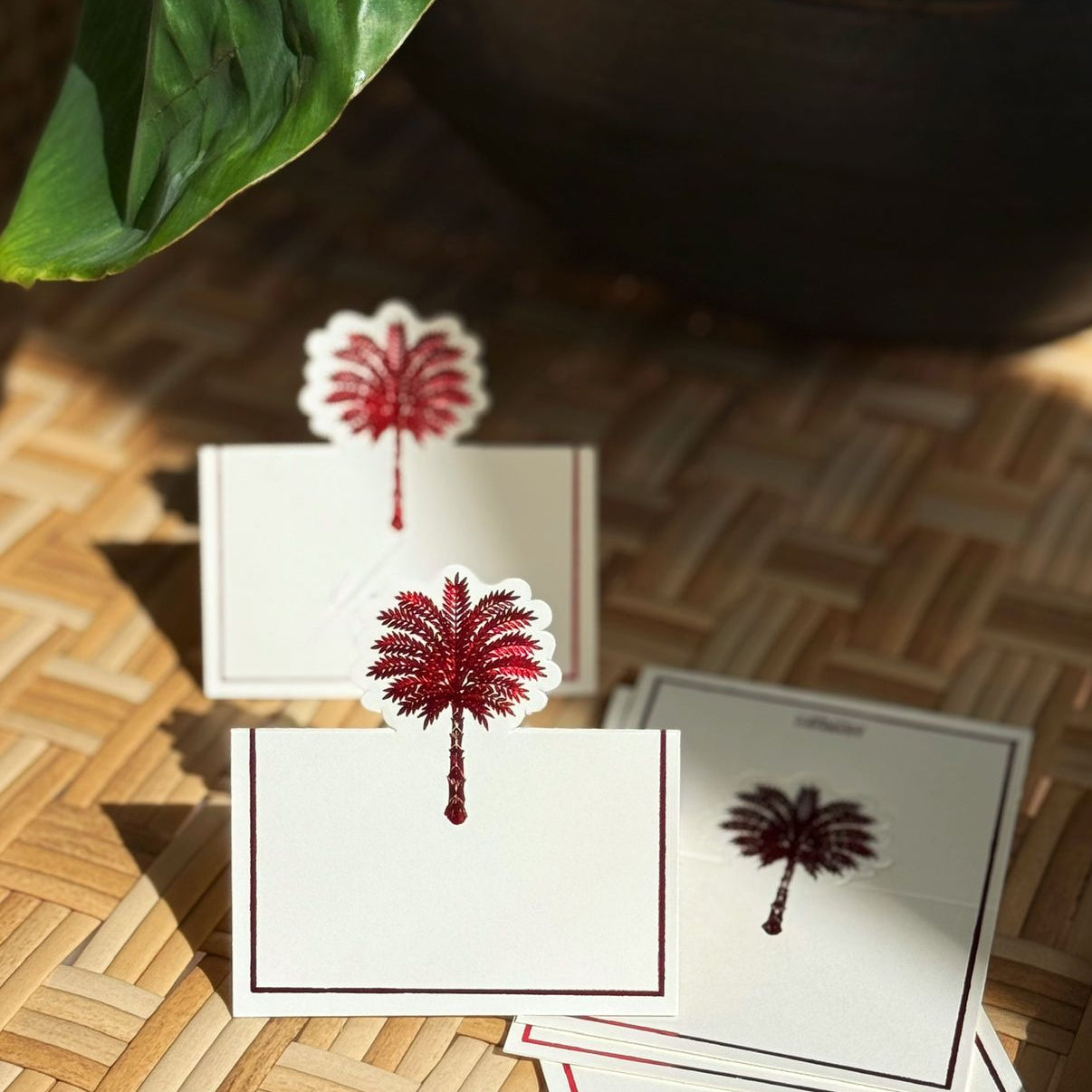 Puestos de Mesa | Palma Rojo Intenso