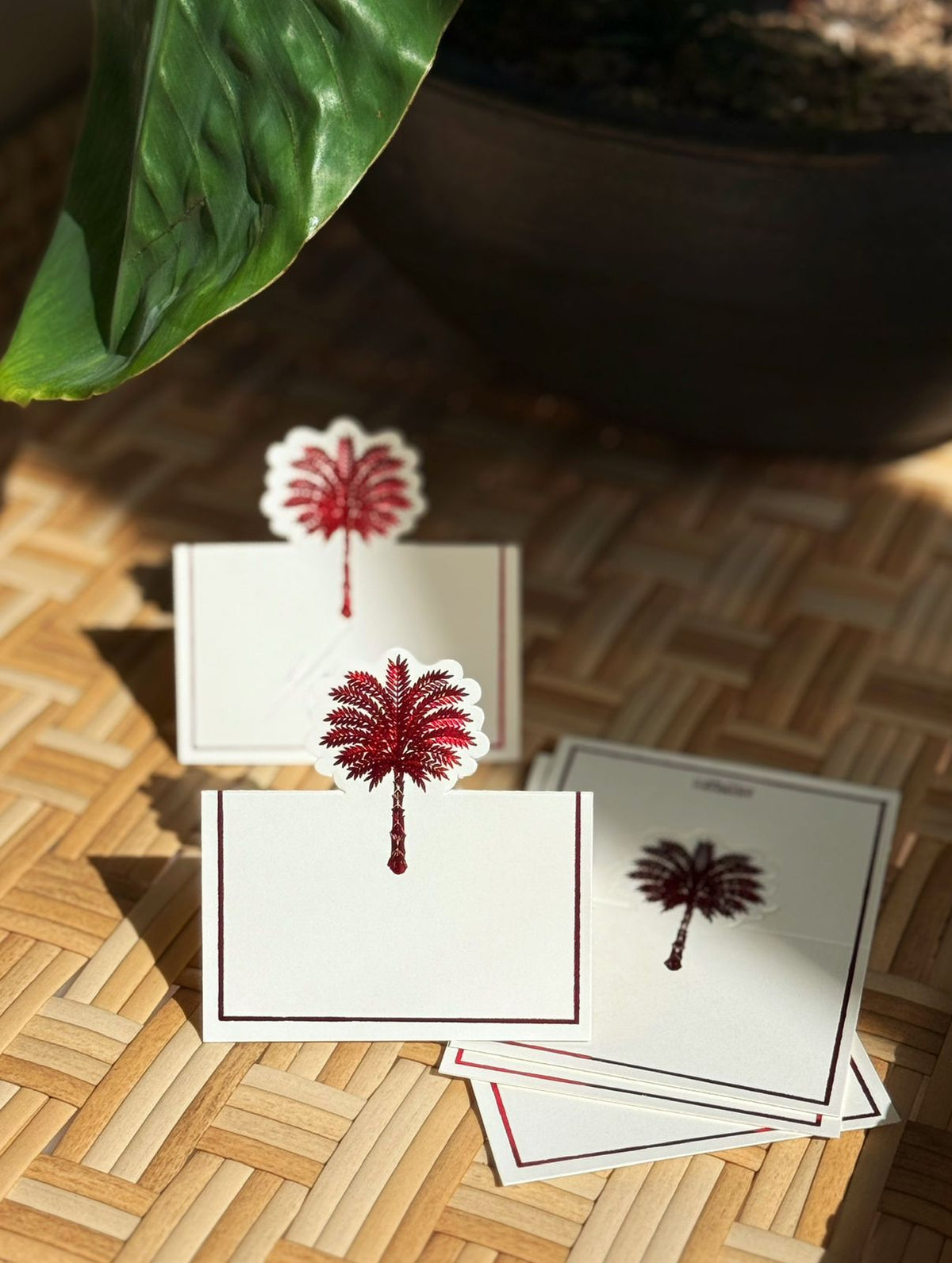 Puestos de Mesa | Palma Rojo Intenso