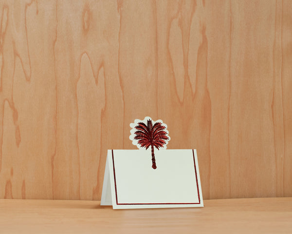 Puestos de Mesa | Palma Rojo Intenso