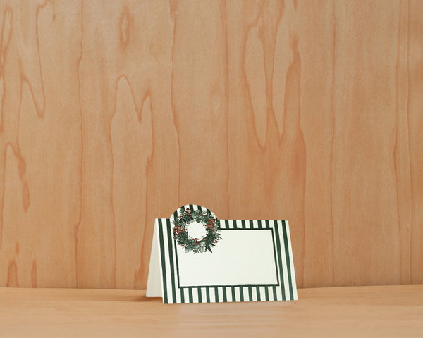 Puestos de Mesa | Corona de Navidad Bosque de Hongos