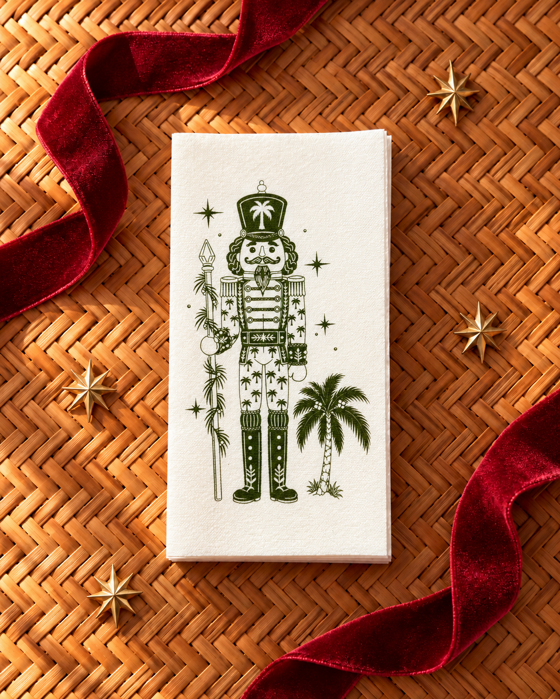 Toalla / Servilletas de Papel | Cazcanuez Tropical (Toalla Blanca)