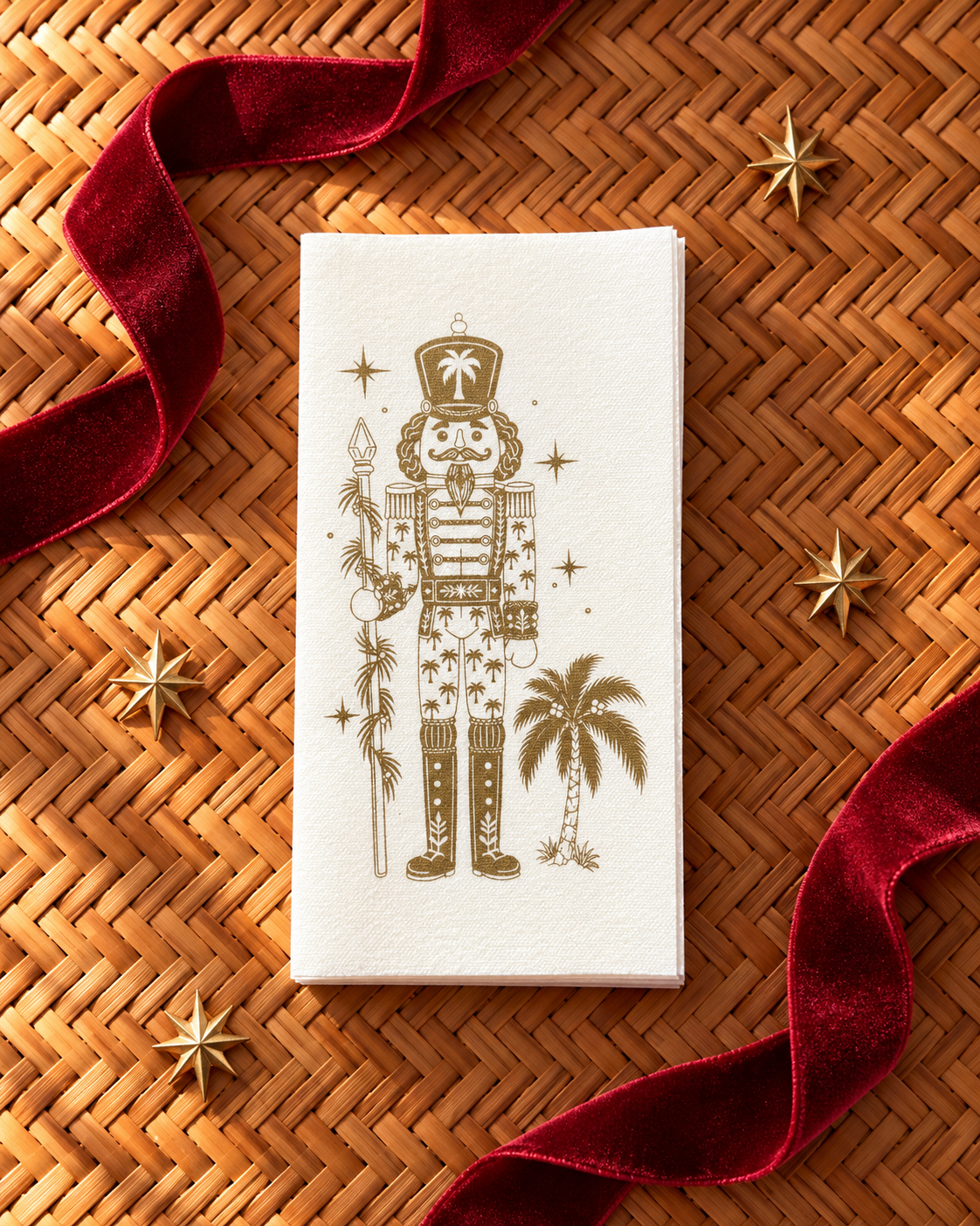 Toalla / Servilletas de Papel | Cazcanuez Tropical (Toalla Blanca)