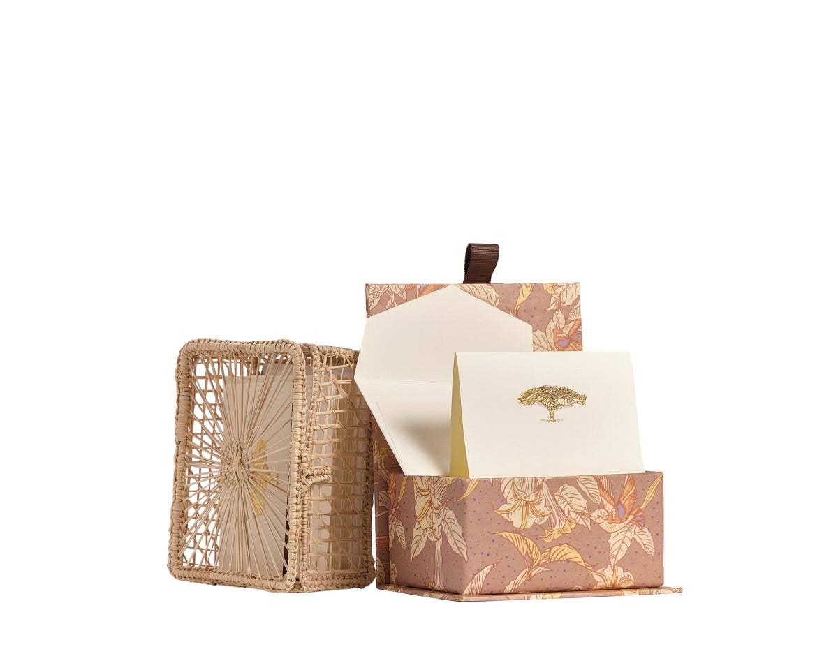 Tarjetas dobles y sobres - Saman