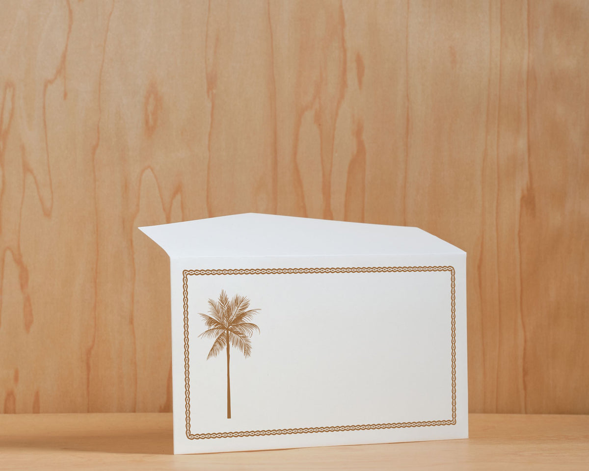 Caja grande de tarjetas y sobres - Palma café
