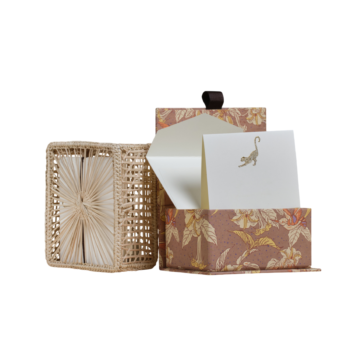 Tarjetas dobles y sobres - Jaguar