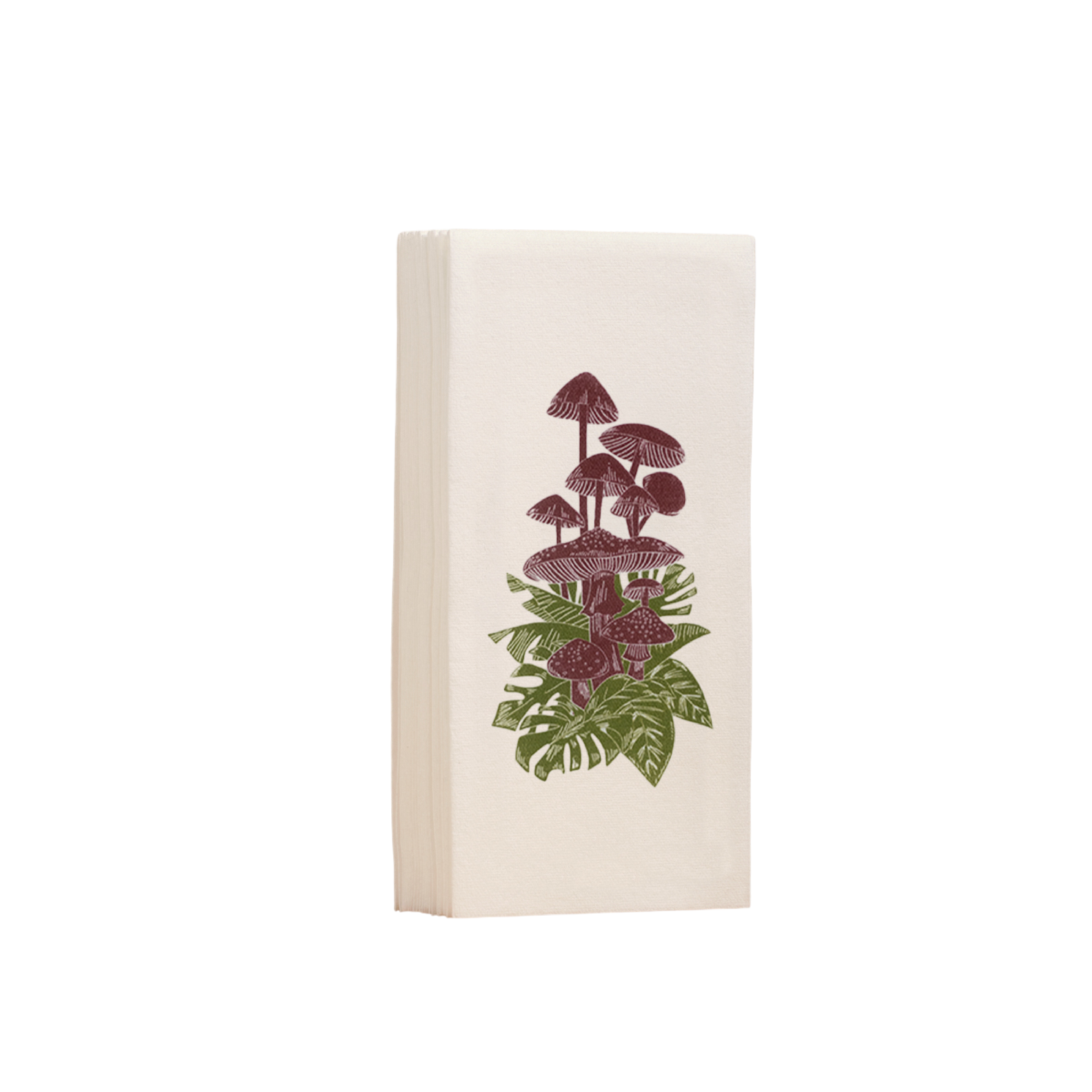 Toalla / Servilletas de Papel | Bosque de Hongos (Toalla Blanca)